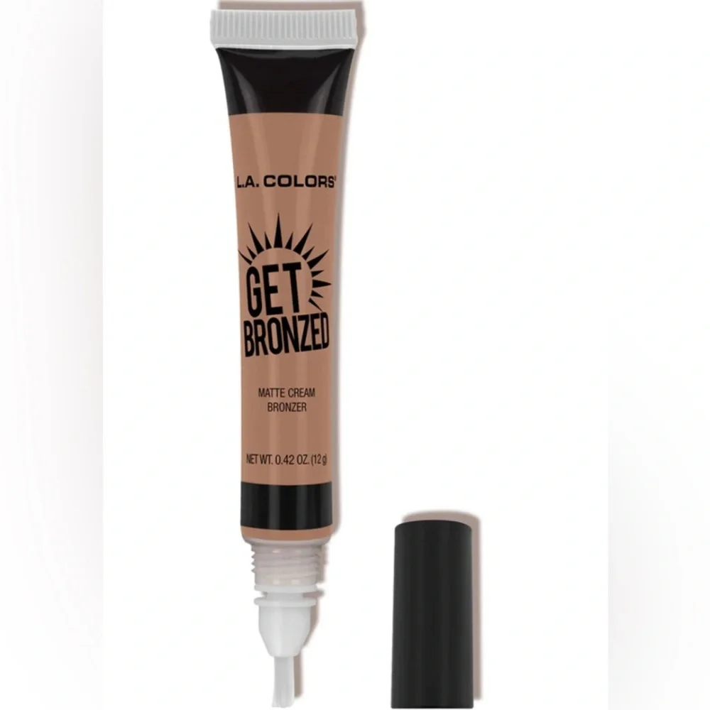 L.A. Colors Sunlit Get Bronzed Matte Cream Bronzer- perfect for fair/light
